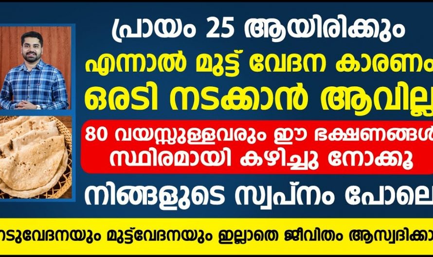 ശാരീരിക വേദനകളെ കുറയ്ക്കാൻ ചെയ്യേണ്ട ഇത്തരം കാര്യങ്ങളെക്കുറിച്ച് ആരും അറിയാതെ പോകരുതേ…| Knee pain foods to eat