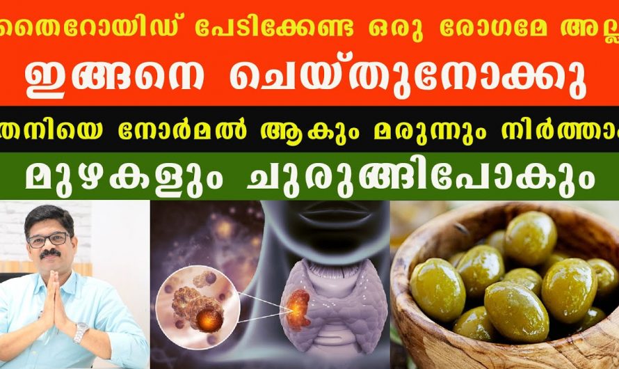 “തൈറോയ്ഡ് ” ഇനി ആശങ്ക വേണ്ട. ഇത്രമാത്രം ശ്രദ്ധിച്ചാൽ മതി കണ്ടു നോക്കൂ.