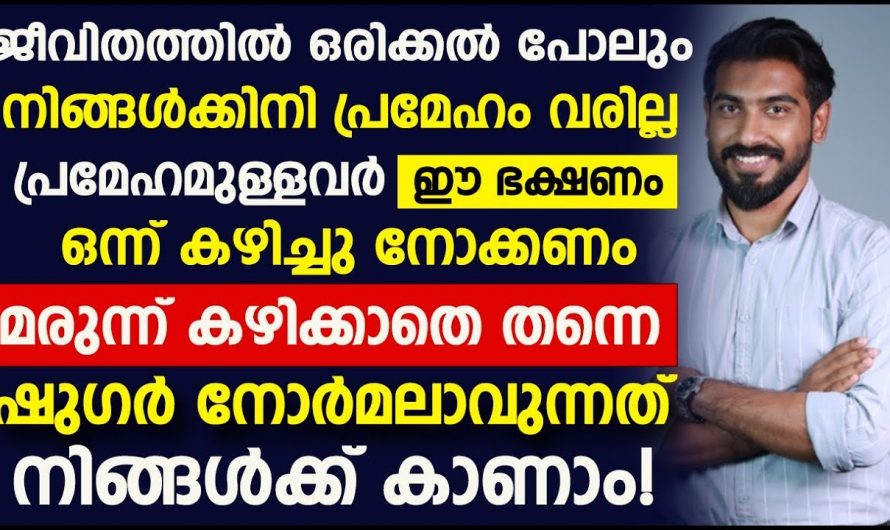 പ്രമേഹത്തെ പൂർണ്ണമായി ഒഴിവാക്കുന്നതിനുള്ള ഇത്തരം കാര്യങ്ങൾ ആരും അറിയാതെ പോകരുതേ…| Sugar disease diet chart