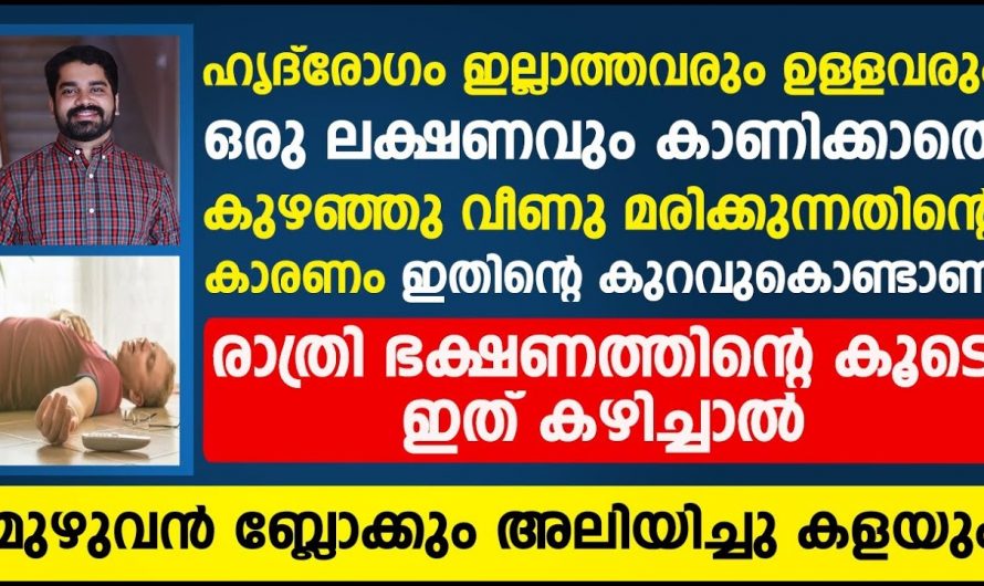 ഈയൊരു ജ്യൂസ് സ്ഥിരമാക്കൂ ഹാർട്ട് ബ്ലോക്കുകളെ പൂർണമായും അലിയിപ്പിച്ചു കളയാം. ഇത് ആരും കാണാതെ പോകരുതേ…| Heart block symptoms