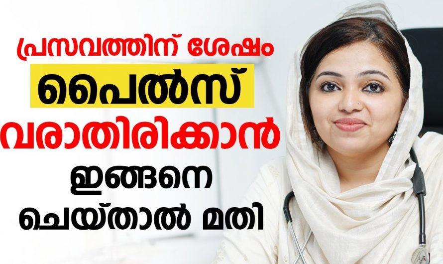 ജീവിതത്തിലൊരിക്കലും പൈൽസ് വരാതിരിക്കാൻ ഇത്തരം കാര്യങ്ങൾ പിന്തുടരൂ. കണ്ടു നോക്കൂ.