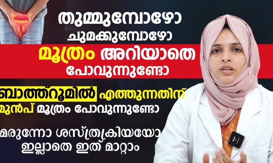 തുമ്മുമ്പോൾ അറിയാതെ മൂത്രം പോകുന്ന അവസ്ഥയെ മറികടക്കാൻ ഇത് ആരും അറിയാതെ പോകല്ലേ.