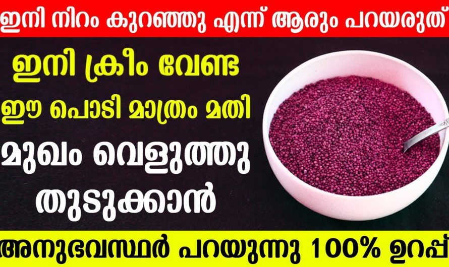 ഈയൊരു പൊടി മതി മുഖം മഞ്ഞുപോലെ വെളുക്കാൻ. ഇതാരും കാണാതെ പോകല്ലേ…| Skin Whitening Tips