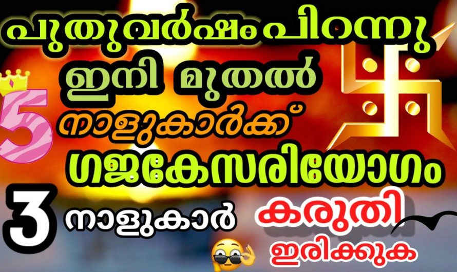 പുതുവർഷത്തിൽ രാജയോഗത്താൽ ഉയരുന്ന നക്ഷത്രക്കാരെ ആരും അറിയാതെ പോകല്ലേ.