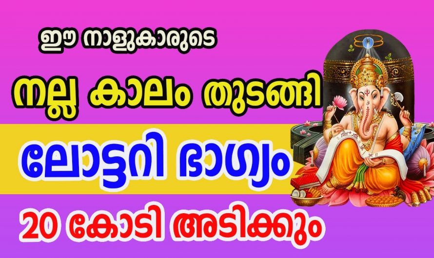 ഒരു പിടി നേട്ടങ്ങൾ ജീവിതത്തിൽ ഉണ്ടാകുന്ന നക്ഷത്രക്കാരെ ഇതുവരെയും അറിയാതെ പോയല്ലോ ഈശ്വരാ.