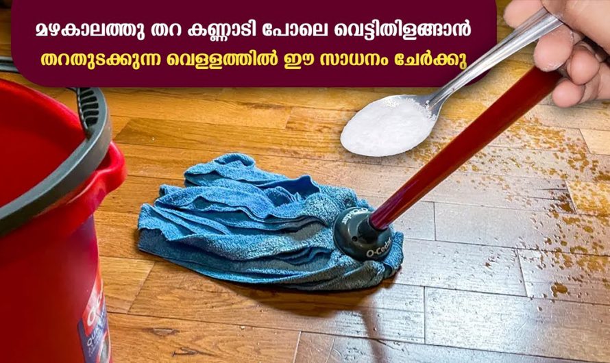 തറ തുടയ്ക്കുന്ന വെള്ളത്തിൽ ഇതൊരല്പം ചേർക്കൂ തറ സ്വർണം പോലെ വെട്ടിത്തിളങ്ങും. ഇതാരും അറിയാതിരിക്കല്ലേ.